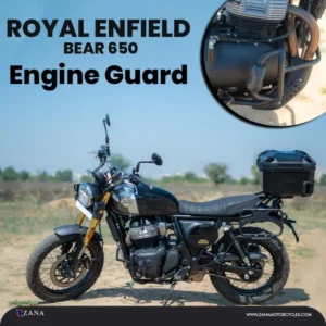 Zana Engine Guard with Slider Puck for Bear 650 (MS Black)