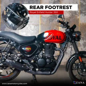 Zana REAR FOOTREST MILD STEEL ( PAIR ) FOR HUNTER 350