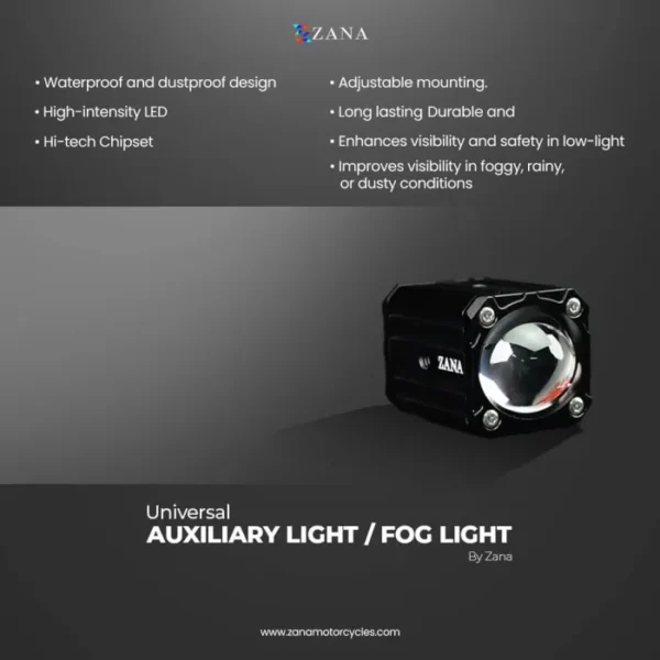 Zana Universal Led Fog Light (ZFL-20) - Image 2