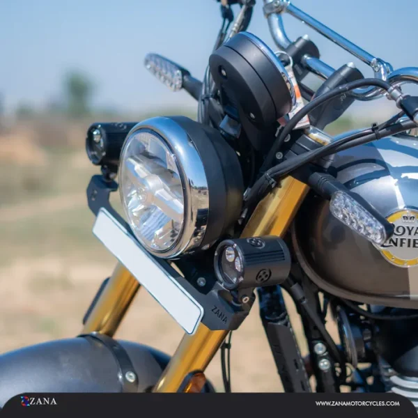 Zana Fog Light Mount for Bear 650 (Mild Steel) - Image 4