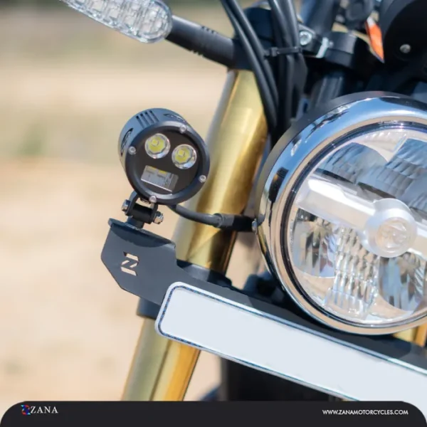 Zana Fog Light Mount for Bear 650 (Mild Steel) - Image 6