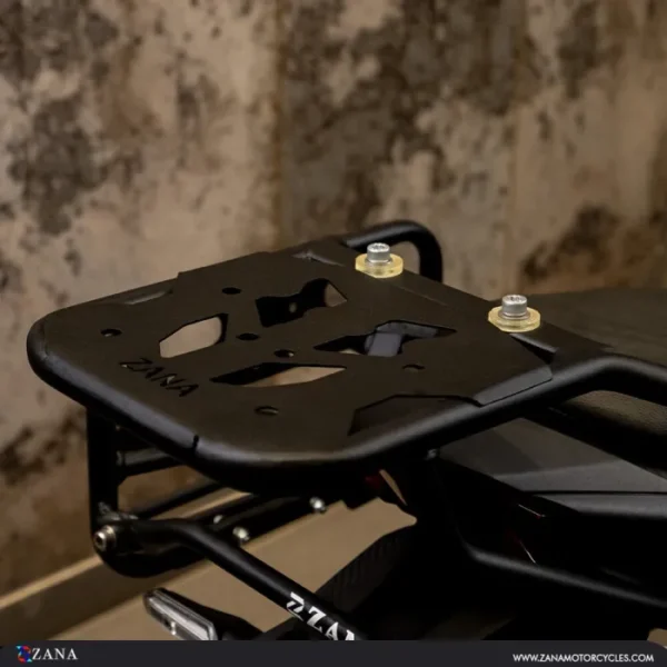 Zana Top Rack with Plate For Honda CB200X ( Type-W Black ) - Image 2