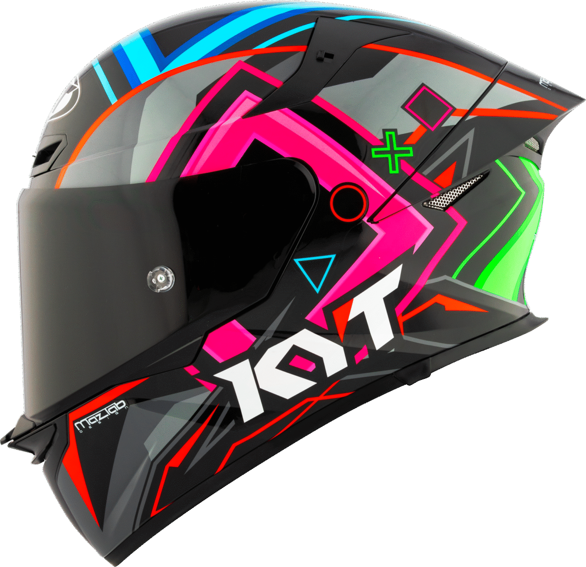 KYT TT-Revo Ratthapark Play Replica Gloss Helmet