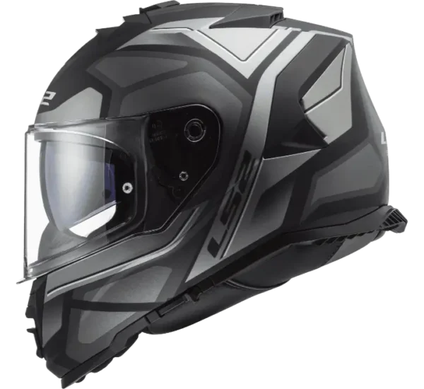 LS2 FF800 STORM II FASTER MATT TITANIUM-06