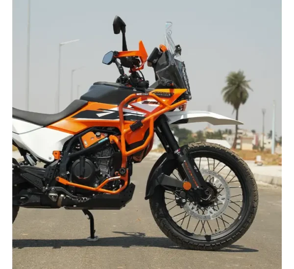 MOTO TORQUE ORANGE CRASH GUARD FOR KTM 390 2025 Adventure/Adventure X