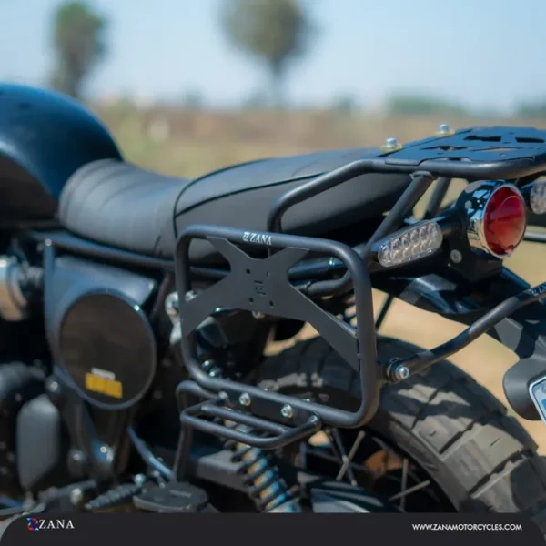 Zana Saddle Stay for Bear 650 with Jerry Can Mount (Mild Steel) - Image 2