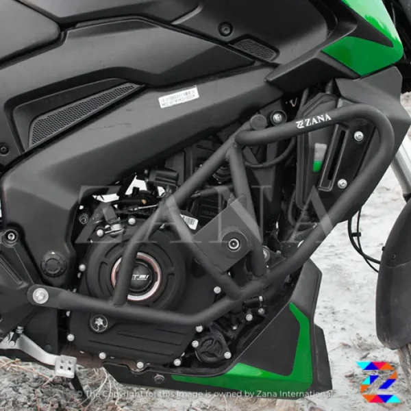 Zana CRASH GUARD WITH SLIDER TEXTURE MATT BLACK DOMINAR 400/250(2017-22) - Image 3