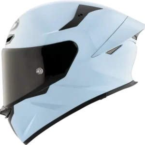 KYT TT-REVO Plain Sea Blue Helmet