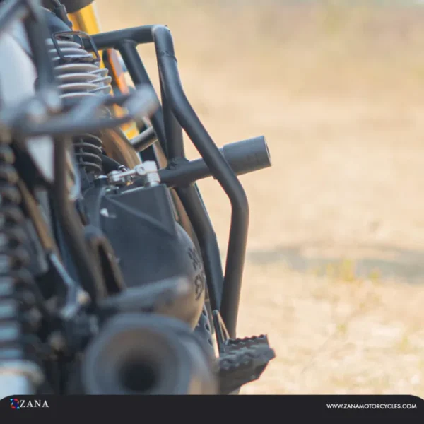 Zana Leg Guard / Crash Guard with Slider for Bear 650 (MS Black) - Image 3