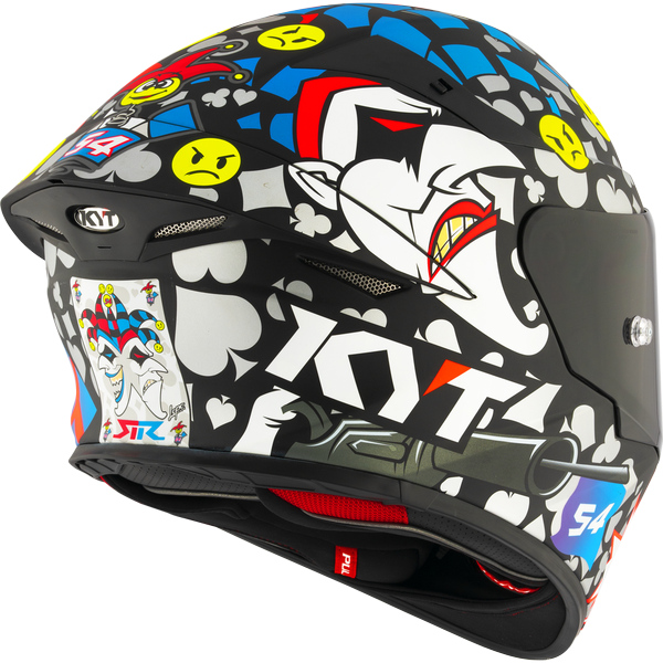 KYT TT-Revo Riccardo Rossi 2022 Replica Matt Helmet - Image 6