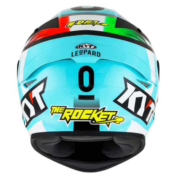 KYT TT-Revo Dennis Foggia Replica Gloss Helmet - Image 7