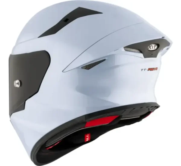 KYT TT-REVO Plain Stellar Diamond Helmet - Image 3