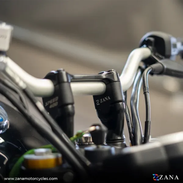 Zana VERTICAL HANDLE RISER BLACK FOR TRIUMPH SPEED 400 - Image 3