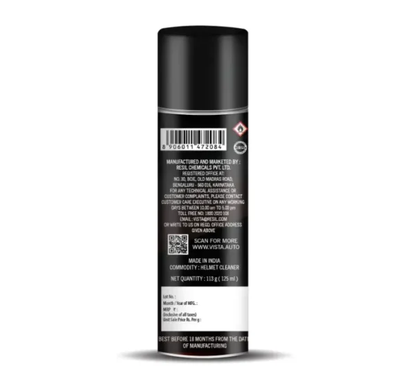 Vista Auto Care Helmet Cleen 125 ml - Image 3