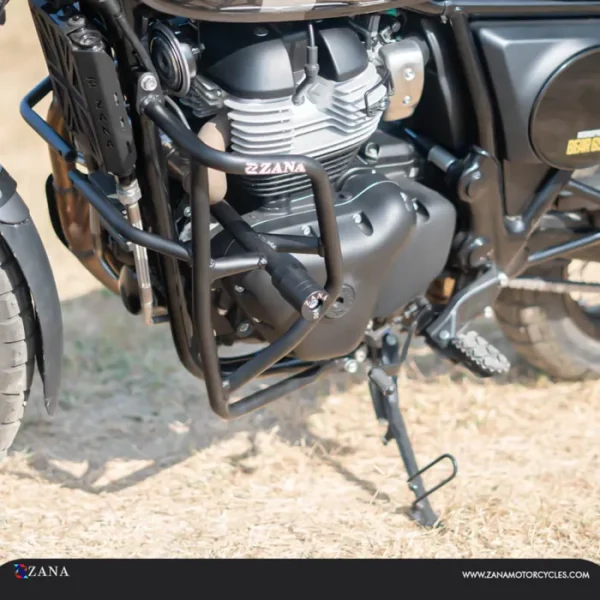 Zana Leg Guard / Crash Guard with Slider for Bear 650 (MS Black) - Image 4