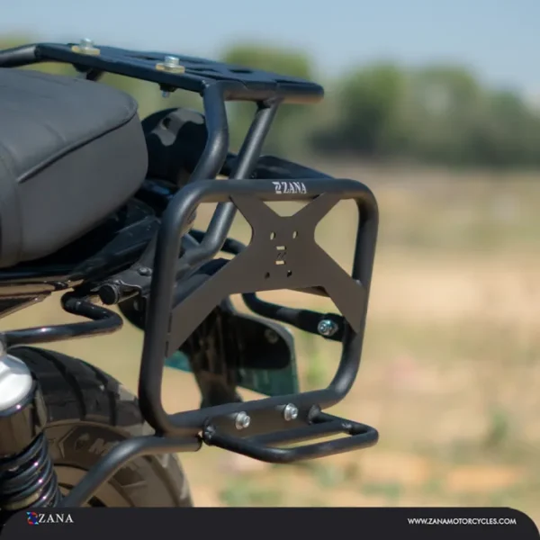 Zana Saddle Stay for Bear 650 with Jerry Can Mount (Mild Steel) - Image 4