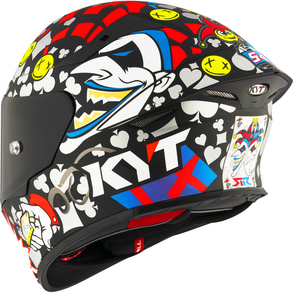 KYT TT-Revo Riccardo Rossi 2022 Replica Matt Helmet - Image 7