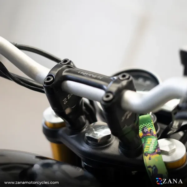 Zana VERTICAL HANDLE RISER BLACK FOR TRIUMPH SPEED 400 - Image 5