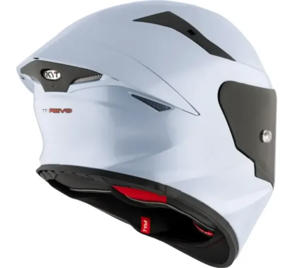 KYT TT-REVO Plain Stellar Diamond Helmet - Image 4