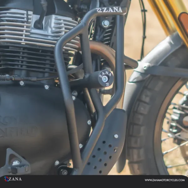 Zana Leg Guard / Crash Guard with Slider for Bear 650 (MS Black) - Image 5