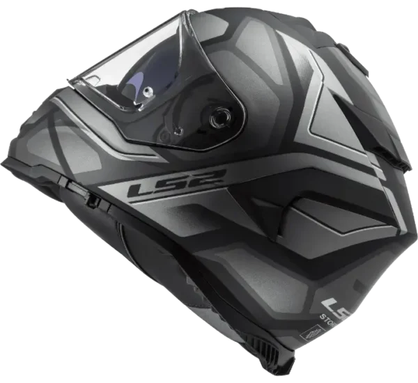 LS2 FF800 STORM II FASTER MATT TITANIUM-06 - Image 4