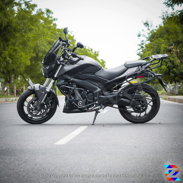 Zana CRASH GUARD WITH SLIDER TEXTURE MATT BLACK DOMINAR 400/250(2017-22)