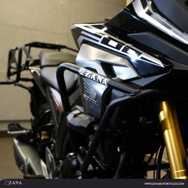 Zana Crash Guard with Slider Puck For Honda CB200X (Black) - Image 4