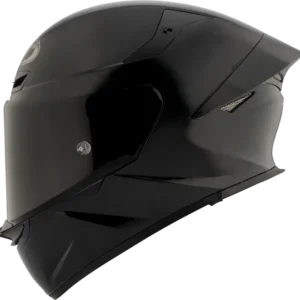 KYT TT-REVO Plain Gloss Black Helmet