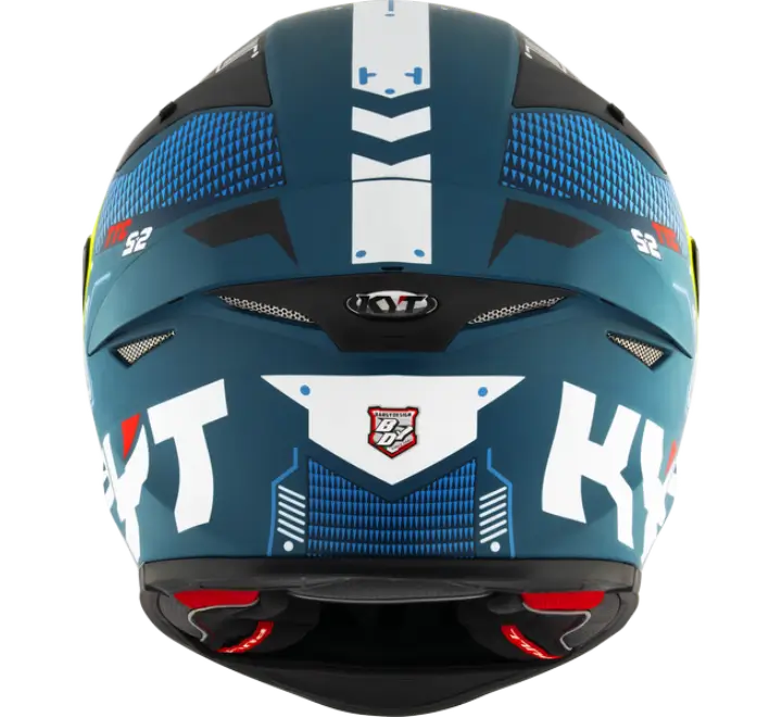 KYT TT-REVO Fuselage Matt Yellow Helmet - Image 6