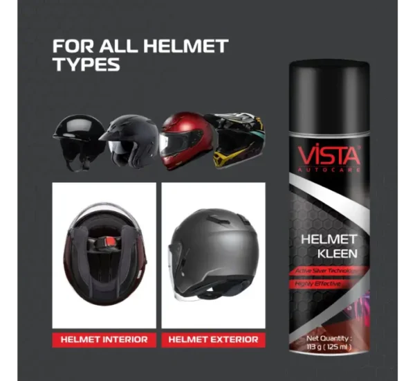 Vista Auto Care Helmet Cleen 125 ml - Image 6