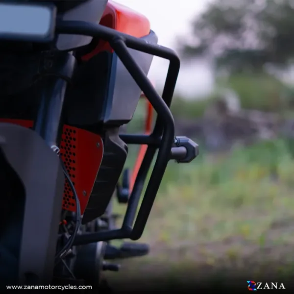 Zana CRASH GUARD WITH SLIDER TEXTURE MATT BLACK KTM 250/390 / 390 X ADV - Image 6