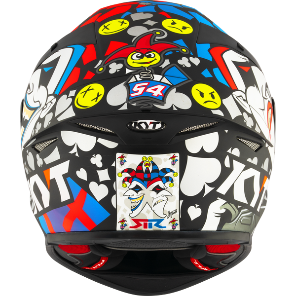 KYT TT-Revo Riccardo Rossi 2022 Replica Matt Helmet - Image 8