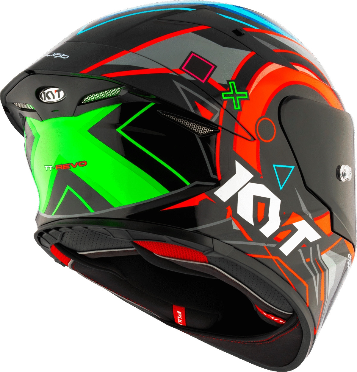 KYT TT-Revo Ratthapark Play Replica Gloss Helmet - Image 8