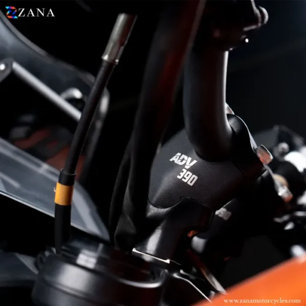 Zana HANDLE BAR RISER FOR KTM 390/250 / 390 X ADVENTURE (ALUMINIUM,PULL BACK ANGULAR ) - Image 11