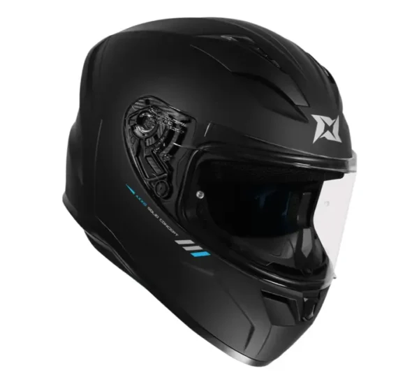 AXXIS Segment Solid Matt Black Helmet - Image 2