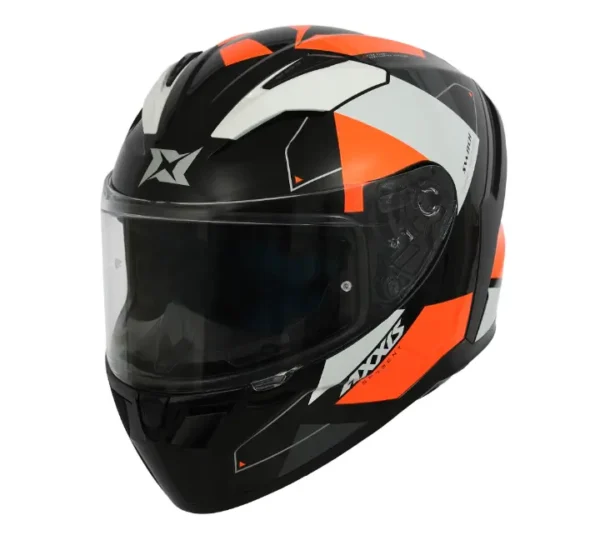 AXXIS SEGMENT SWITCH B14 FLUOR HELMET - GLOSS - Image 2