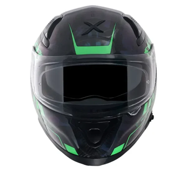 Axor Apex Gloss Carbon Small Checks Helmet - Image 3