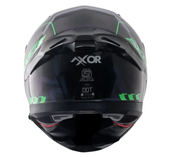 Axor Apex Gloss Carbon Small Checks Helmet - Image 8