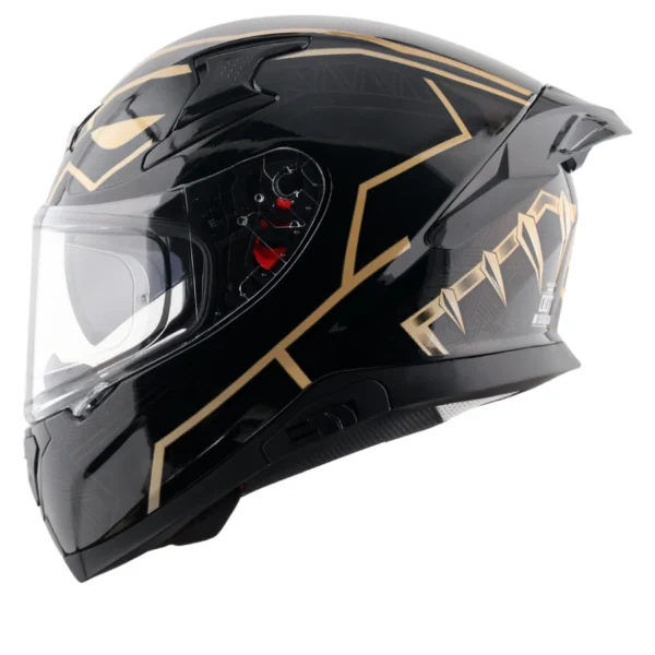 Axor Apex Marvel Black Panther BLACK GOLD Helmet - Image 3