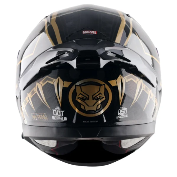Axor Apex Marvel Black Panther BLACK GOLD Helmet - Image 5
