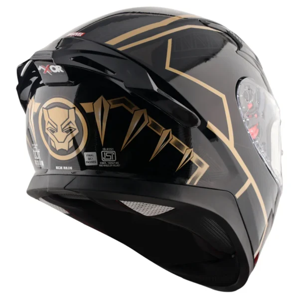 Axor Apex Marvel Black Panther BLACK GOLD Helmet - Image 6