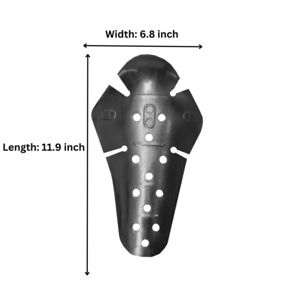 Riding Pant Protector Set (Knee & Side Hip Armour Black) - Image 2