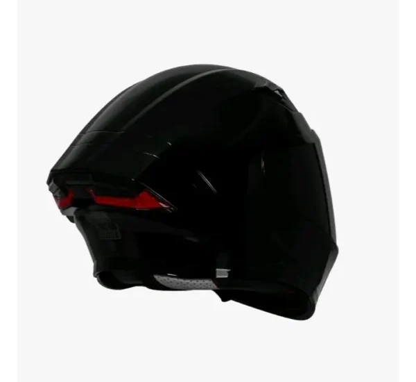 STEELBIRD SBA11 HELMET (GLOSS BLACK) - Image 2
