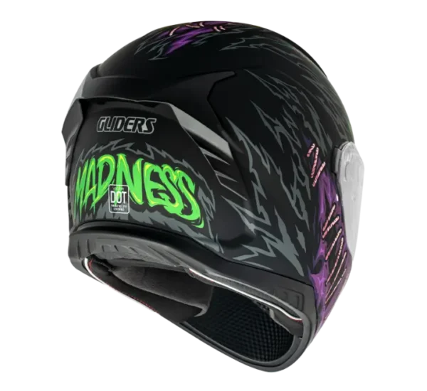 Gliders VECTOR DV - D1 Black/Green-Purple Gloss - Image 4
