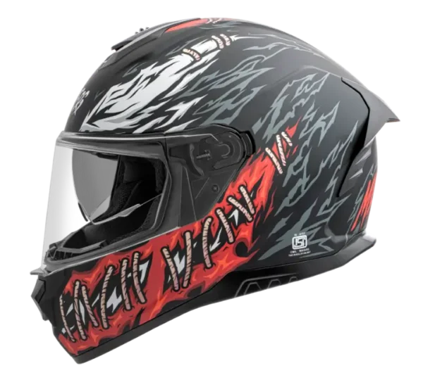 Gliders VECTOR DV - D1 Black/White-Red Gloss