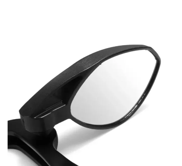 Motorcycle Handle Bar End Rearview Mirrors + Lever Guard - Image 6
