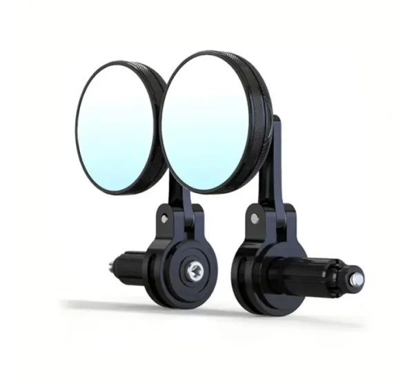 Slim Bar End Anti Glare Rear View Mirrors Foldable