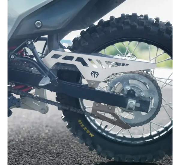 Moto Torque CHAIN GUARD SILVER FOR XPULSE 210 - Image 2