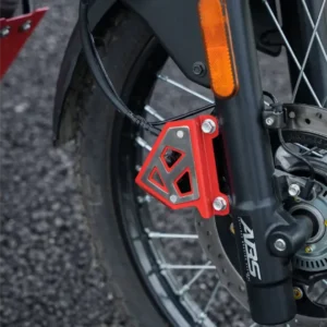 Moto Torque FRONT CALIPER GUARD RED FOR XPULSE 210