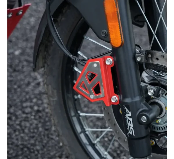 Moto Torque FRONT CALIPER GUARD RED FOR XPULSE 210